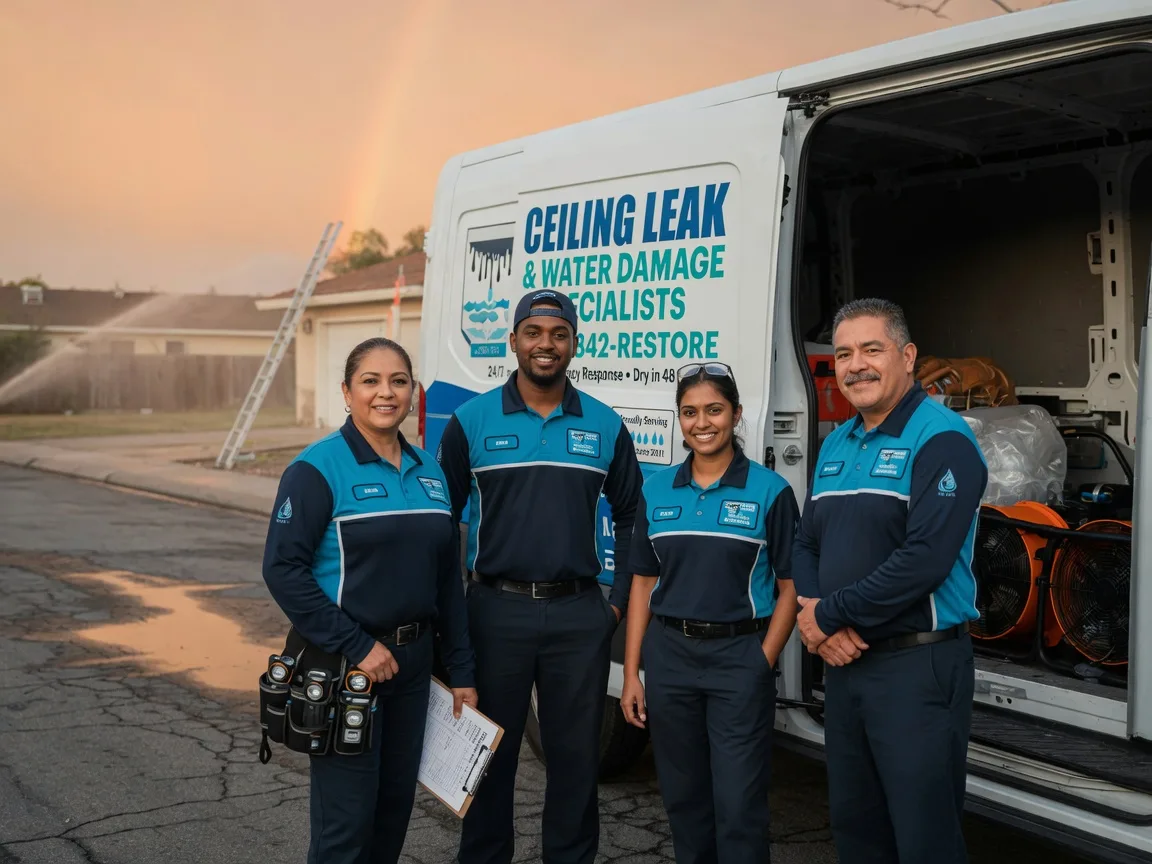 Ceiling Leak Cleanup company in Sidman, PA