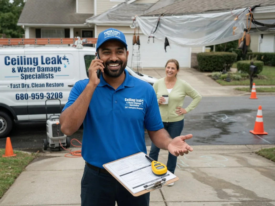 Ceiling Leak Cleanup Sidman, PA FAQs